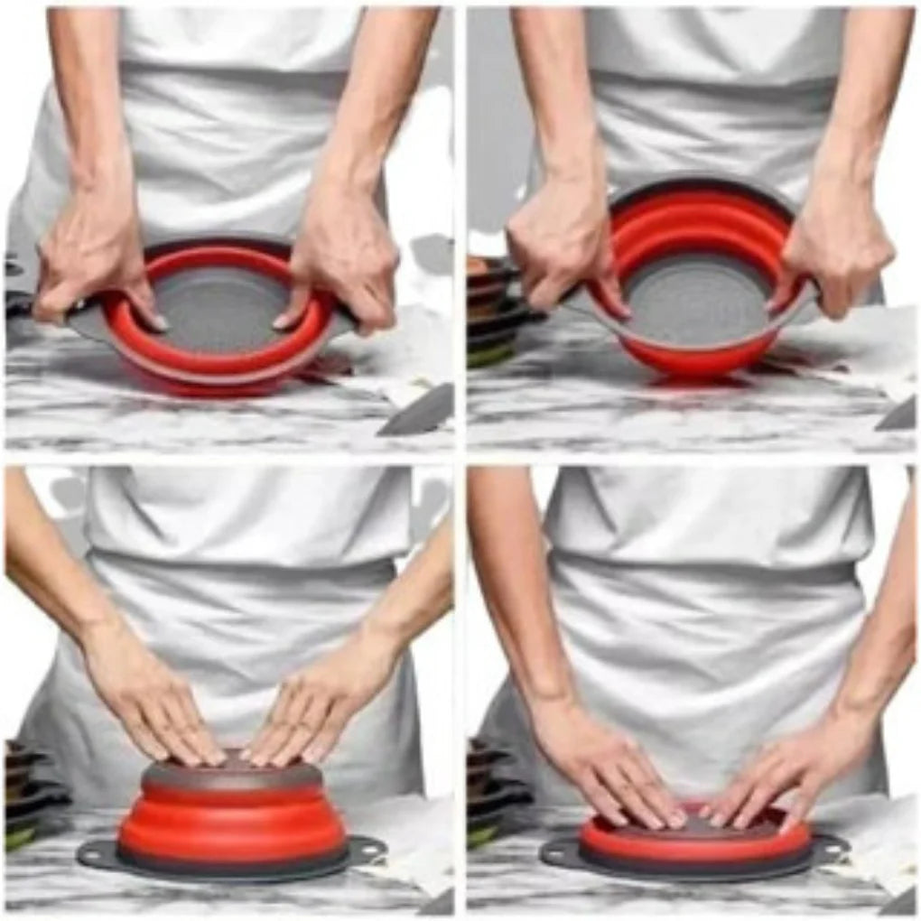 Escorredor retrátil de silicone